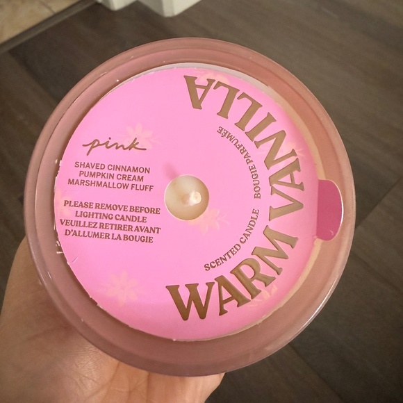 New PINK Victoria’s Secret 🍨🕯️Warm and Cozy Scented Candle - Picture 3 of 3